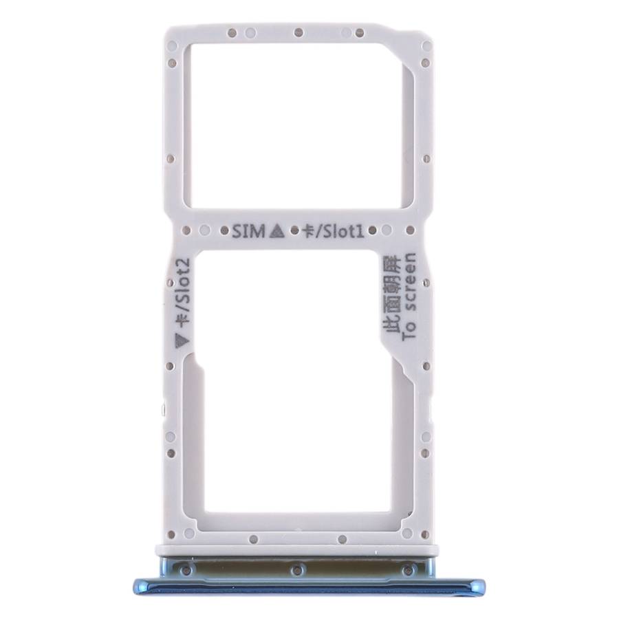 SIM Card Tray + SIM Card Tray / Micro SD Card Tray for Huawei Enjoy 10 Plus (Breathing Crystal)