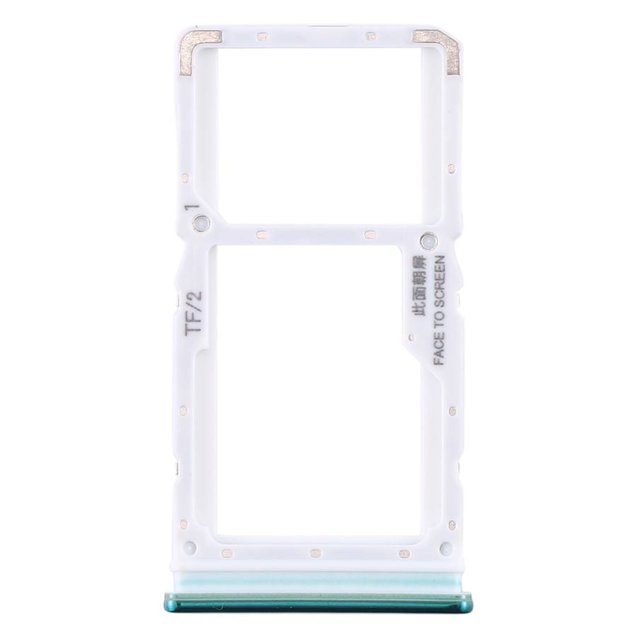 SIM Card Tray + SIM Card Tray / Micro SD Card Tray for Xiaomi Redmi Note 8 Pro (Black)