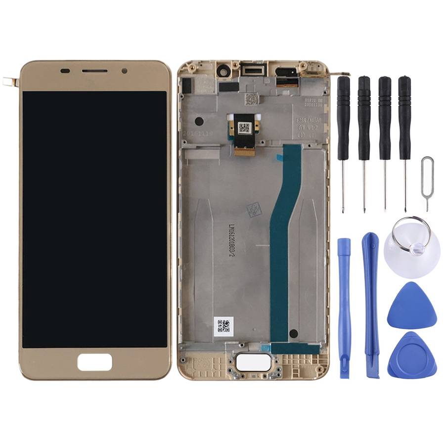 OEM LCD Screen for Asus Zenfone 3S Max ZC521TL X00GD Digitizer Full Assembly with FrameGold)