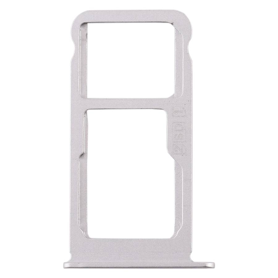 SIM Card Tray + SIM Card Tray / Micro SD Card Tray for Nokia X6 (2018) / TA-1099 / 6.1 Plus (Black)
