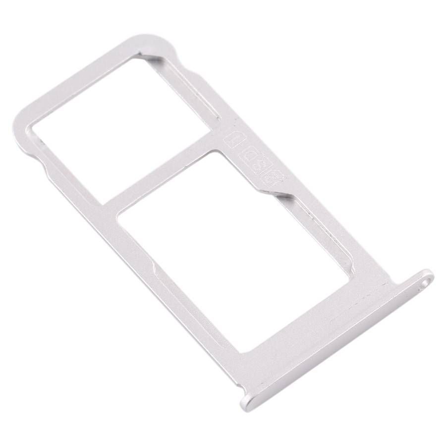 SIM Card Tray + SIM Card Tray / Micro SD Card Tray for Nokia X6 (2018) / TA-1099 / 6.1 Plus (Black)