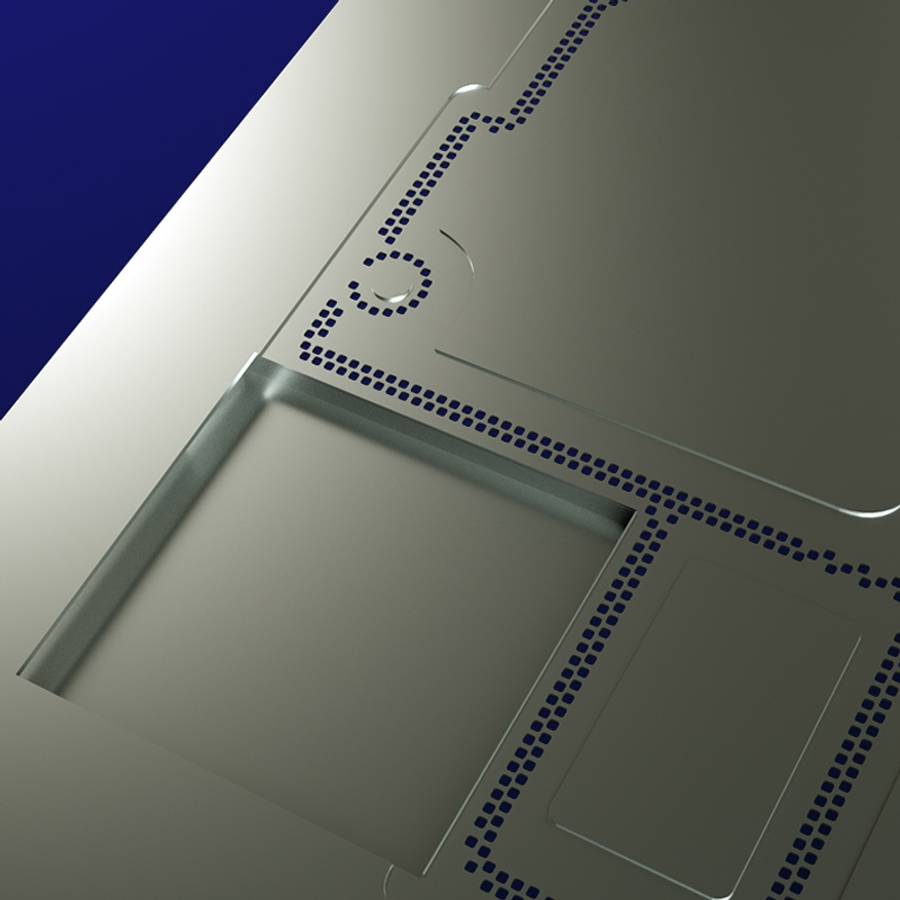 MECHANIC BGA Reballing Stencil 4D Grooved Steel Stencil with Leakproof for iPhone 11 Pro / 11 Pro