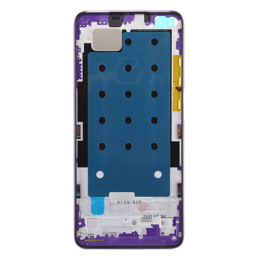 Front Housing LCD Frame Bezel Plate for Xiaomi Redmi K30 5G (Blue)