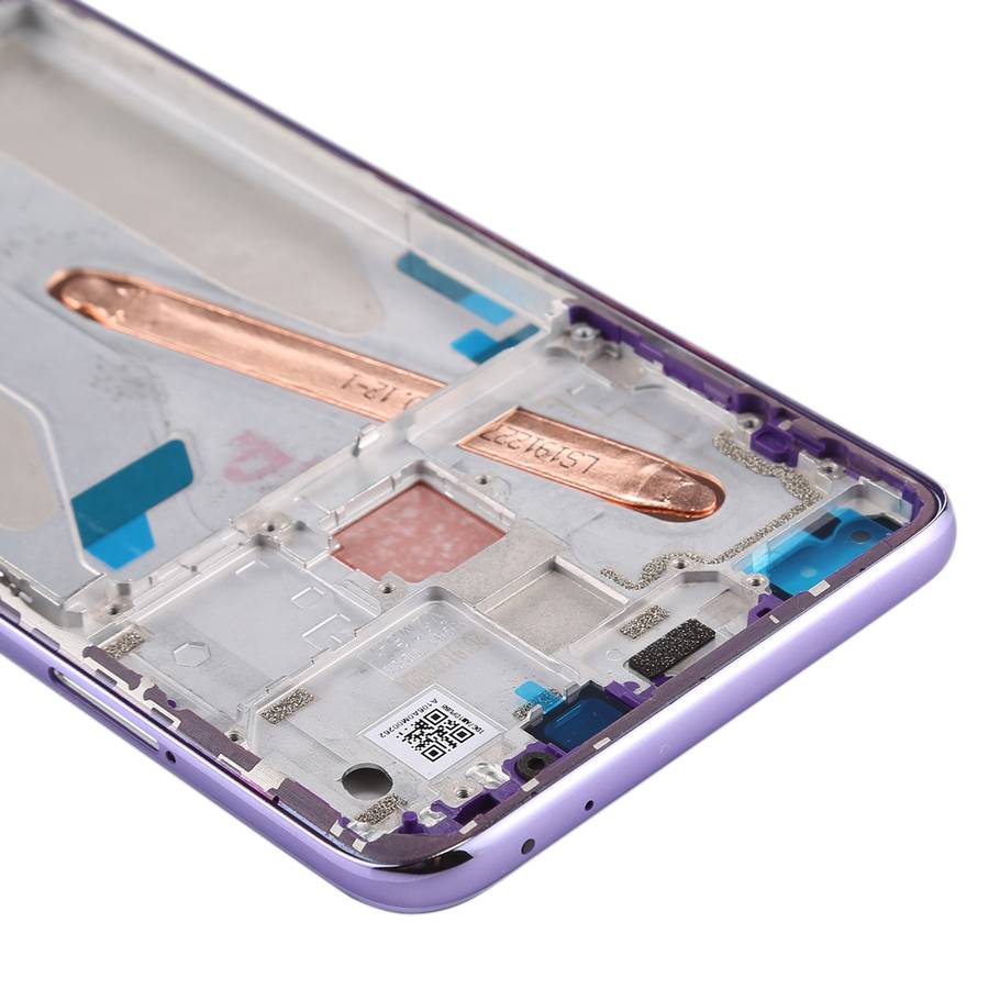 Front Housing LCD Frame Bezel Plate for Xiaomi Redmi K30 5G (Blue)