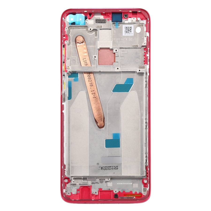 Front Housing LCD Frame Bezel Plate for Xiaomi Redmi K30 5G (Blue)