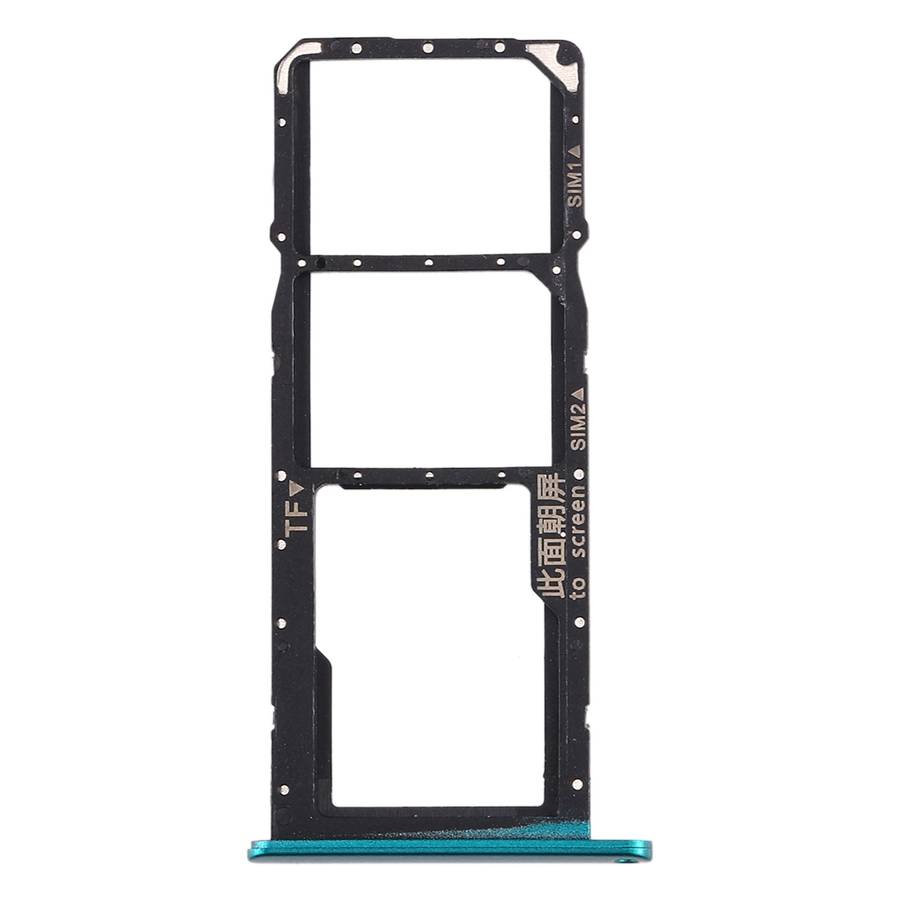 SIM Card Tray + SIM Card Tray + Micro SD Card Tray for Huawei Enjoy 10e / Honor Play 9A (Black)