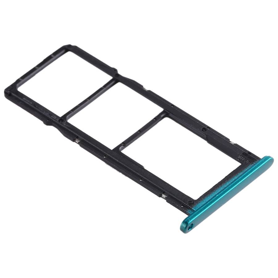SIM Card Tray + SIM Card Tray + Micro SD Card Tray for Huawei Enjoy 10e / Honor Play 9A (Black)