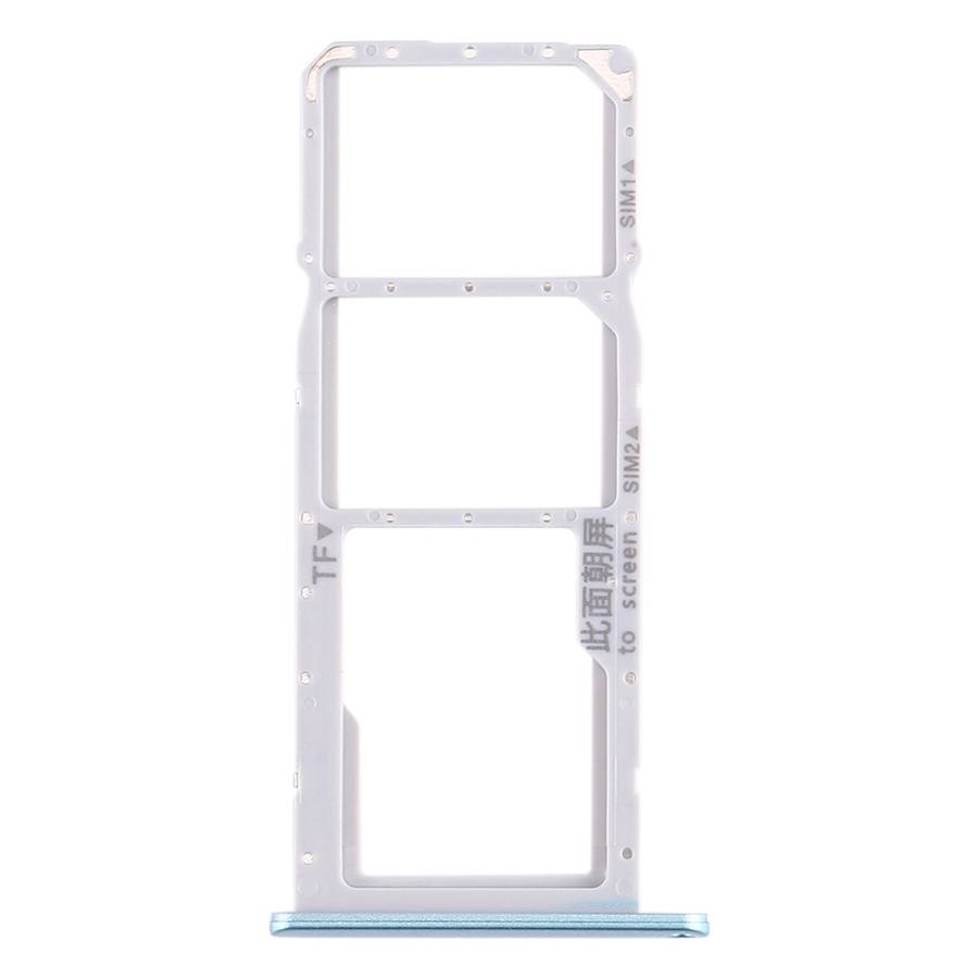 SIM Card Tray + SIM Card Tray + Micro SD Card Tray for Huawei Enjoy 10e / Honor Play 9A (Black)