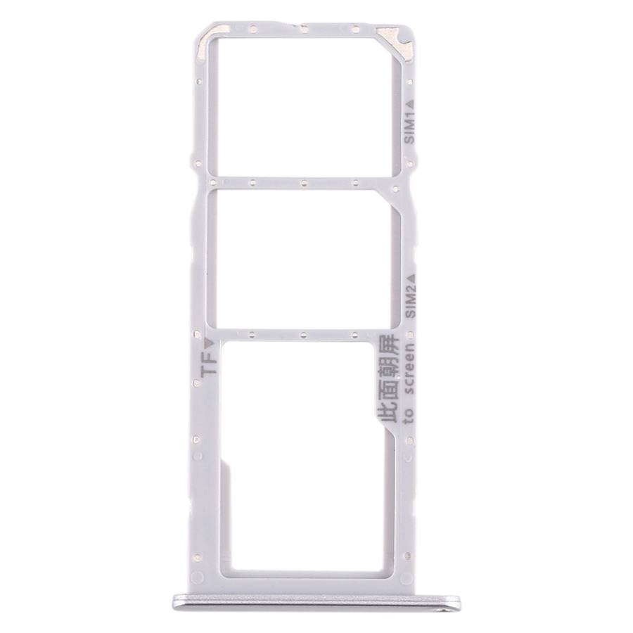 SIM Card Tray + SIM Card Tray + Micro SD Card Tray for Huawei Enjoy 10e / Honor Play 9A (Black)