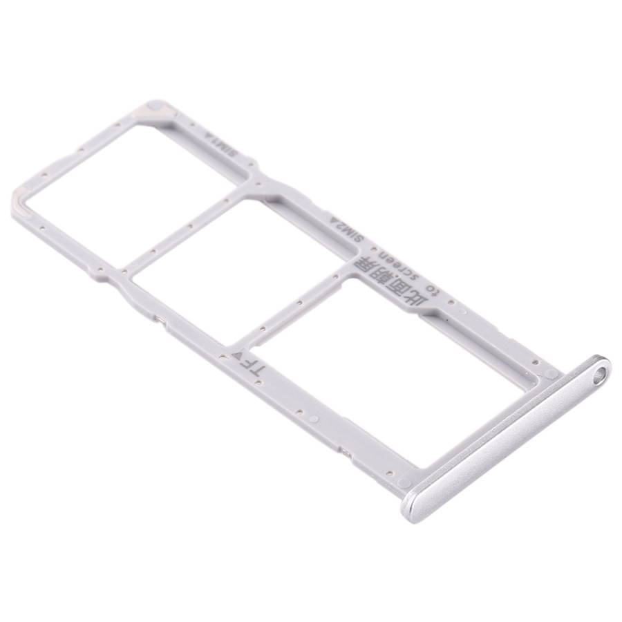 SIM Card Tray + SIM Card Tray + Micro SD Card Tray for Huawei Enjoy 10e / Honor Play 9A (Black)