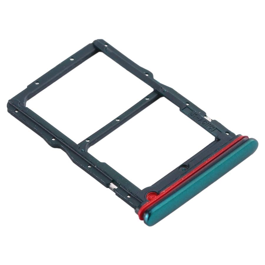 SIM Card Tray + NM Card Tray for Huawei Honor 30S / Nova 7 SE (Black)