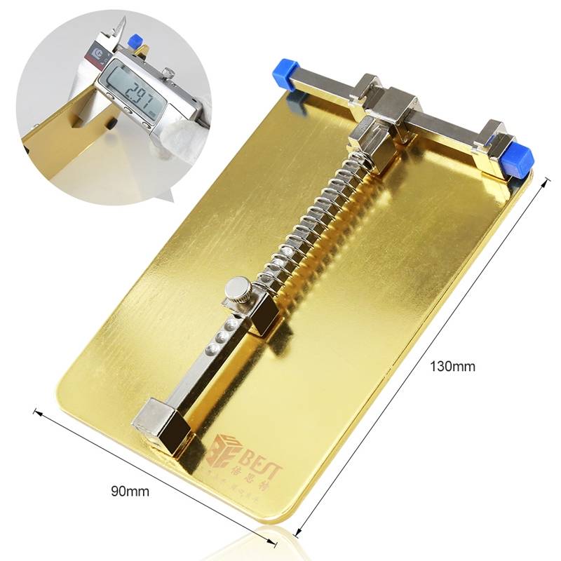 BST- 001C Stainless Steel Circuit Board soldering desoldering PCB Repair Holder Fixtures Cell Phone