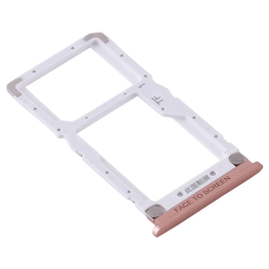 SIM Card Tray + Micro SD Card Tray for Xiaomi Mi Pad 4(Gold)