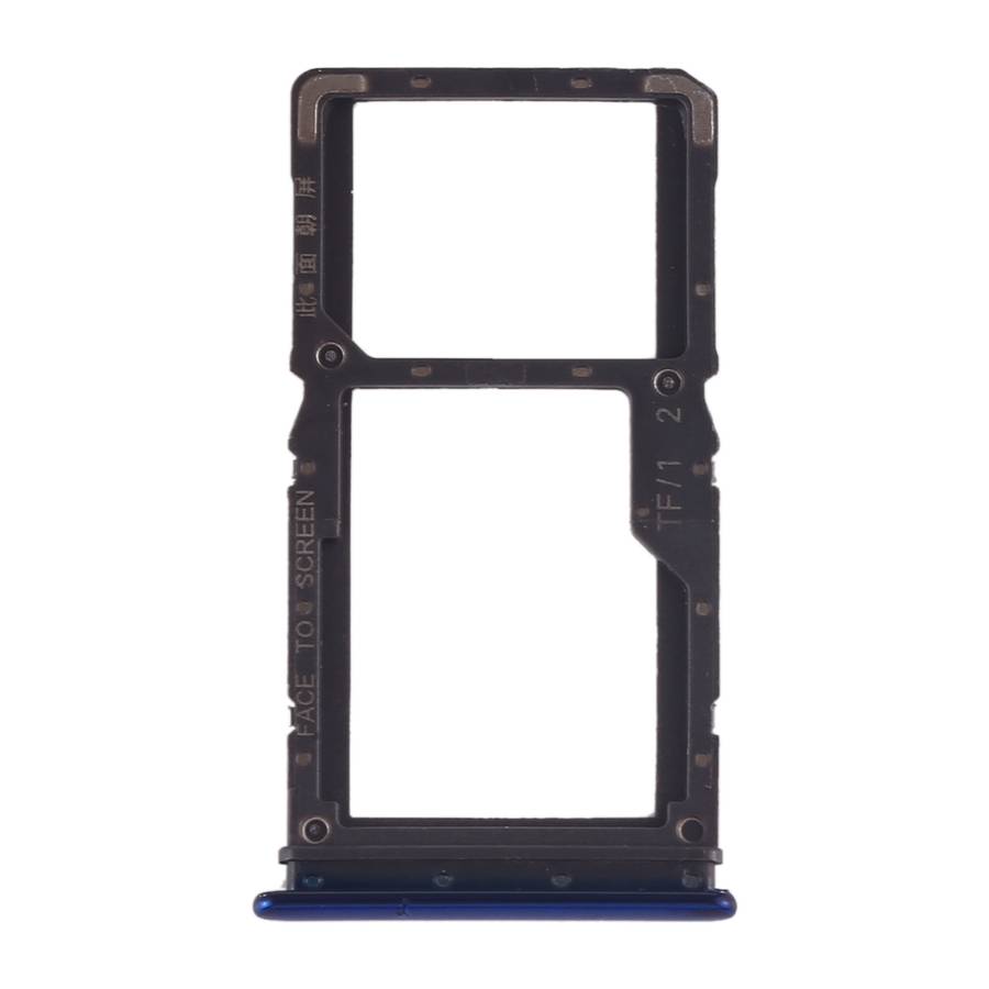 SIM Card Tray + SIM Card Tray / Micro SD Card Tray for Xiaomi Redmi Note 7 / Redmi Note 7 Pro(Black)