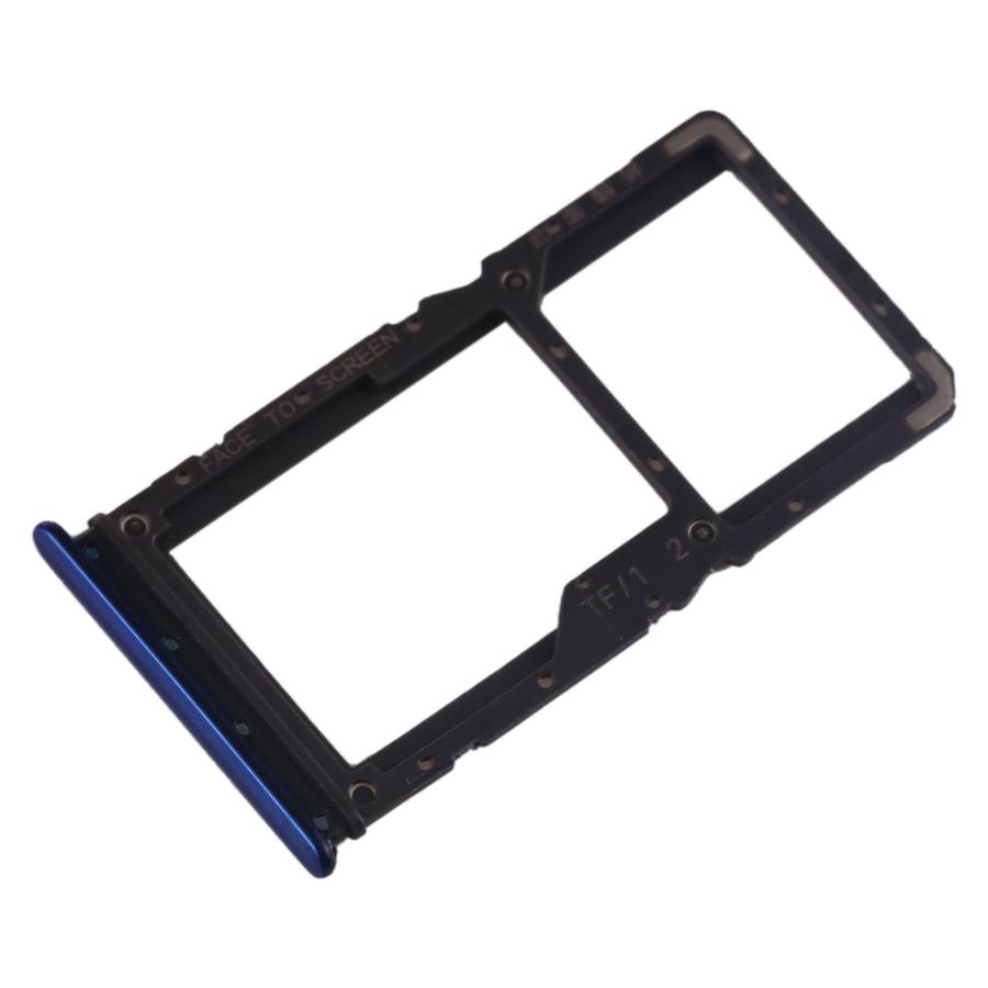 SIM Card Tray + SIM Card Tray / Micro SD Card Tray for Xiaomi Redmi Note 7 / Redmi Note 7 Pro(Black)
