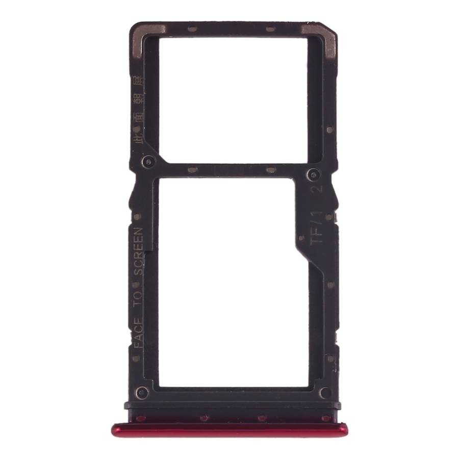 SIM Card Tray + SIM Card Tray / Micro SD Card Tray for Xiaomi Redmi Note 7 / Redmi Note 7 Pro(Black)