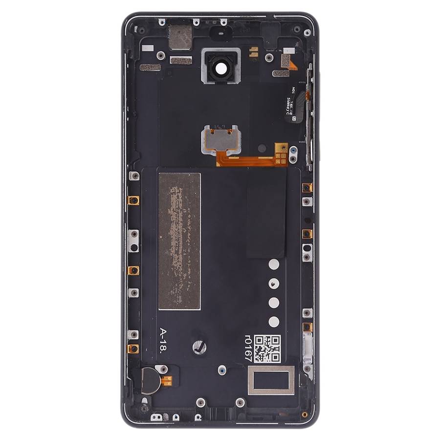 Battery Back Cover with Camera Lens & Side Keys for Nokia 5(Black)