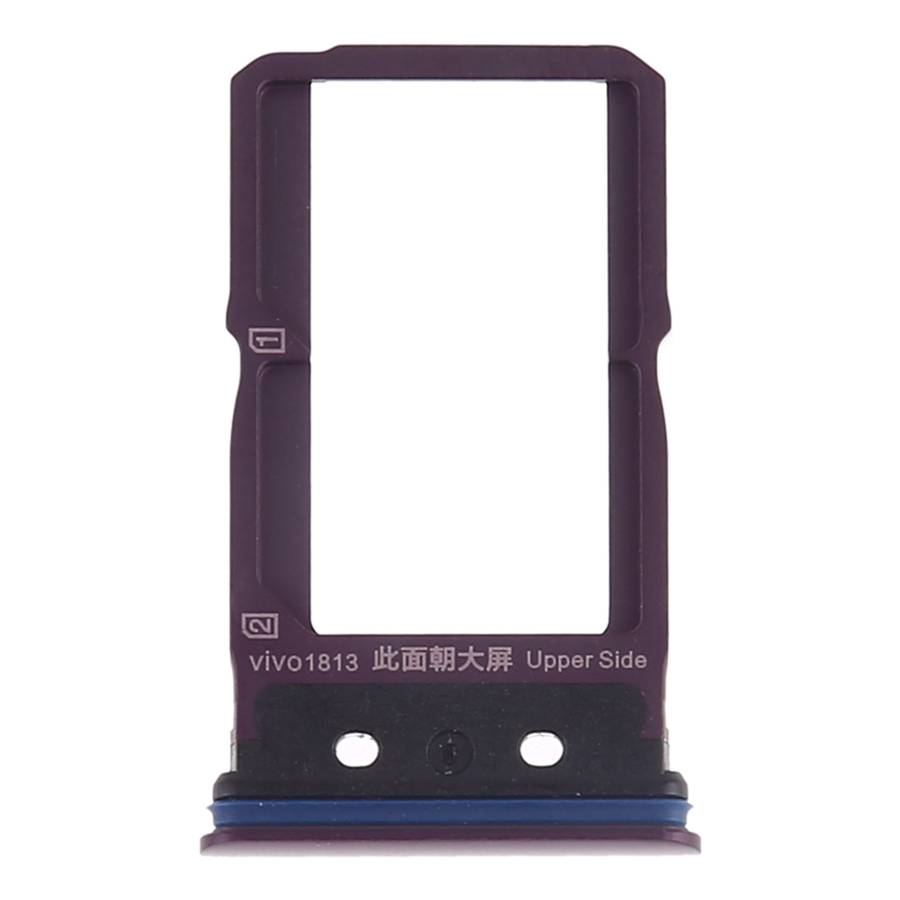 For Vivo NEX Dual Display SIM Card Tray + SIM Card Tray (Purple)