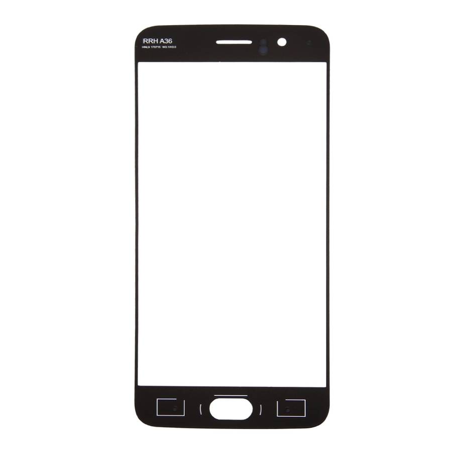 For OnePlus 5 Front Screen Outer Glass Lens (Black)