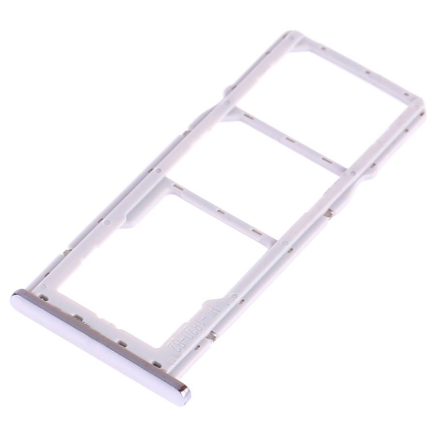 SIM Card Tray + SIM Card Tray + Micro SD Card Tray for Asus ZenFone Max Pro (M2) ZB631KL(Silver)