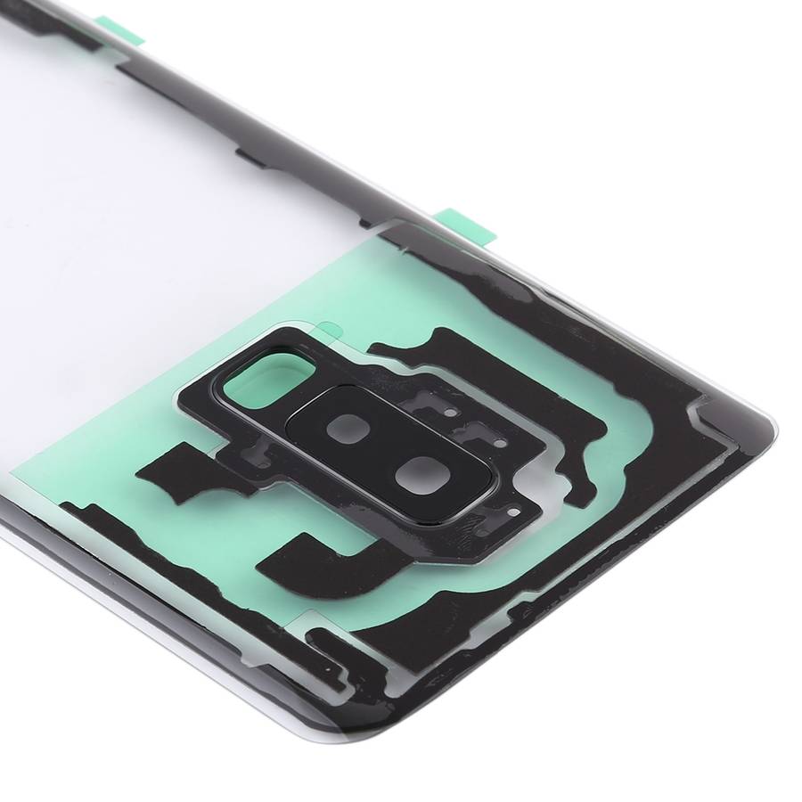 For Samsung Galaxy S9+ / G965F G965F/DS G965U G965W G9650 Transparent Battery Back Cover with Camera