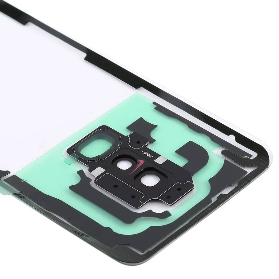For Samsung Galaxy S9+ / G965F G965F/DS G965U G965W G9650 Transparent Battery Back Cover with Camera