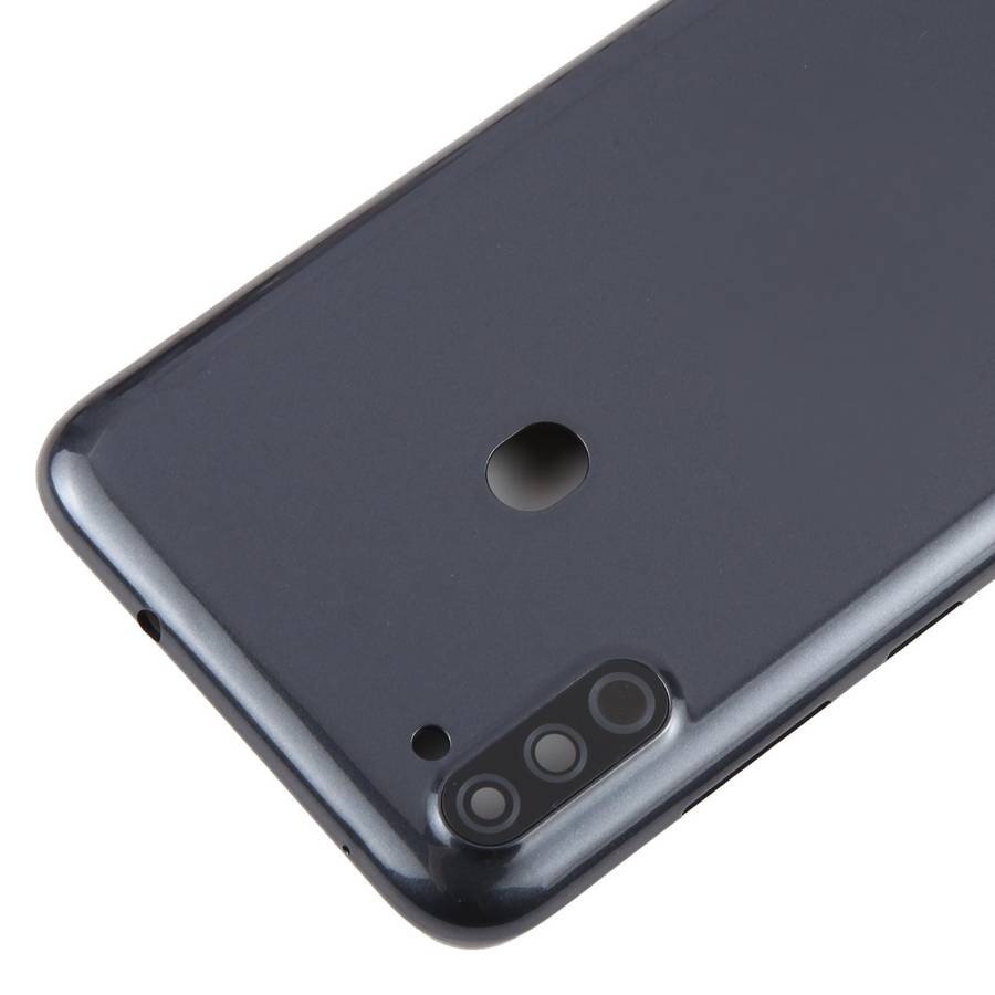 For Samsung Galaxy A11 Battery Back Cover (Black)