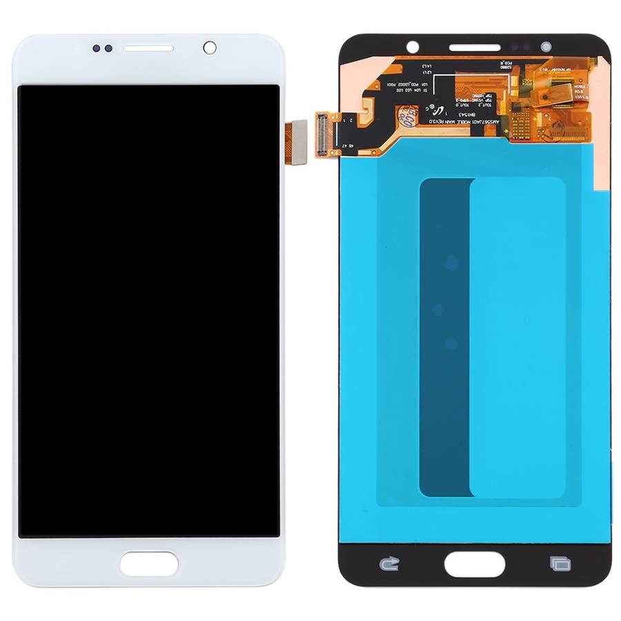 5.5 inch OLED LCD Screen for Samsung Galaxy Note 5 with Digitizer Full Assembly (Baby Blue)