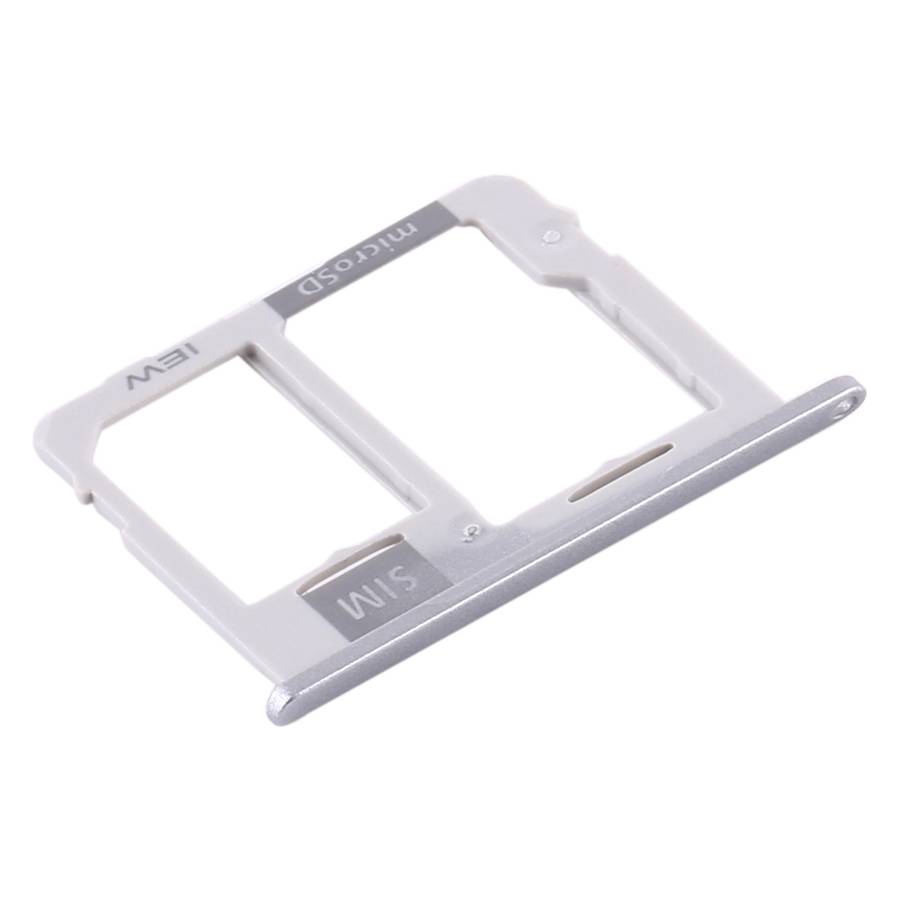 For Samsung Galaxy Tab A 10.1 (2019) / SM-T515 SIM Card Tray + Micro SD Card Tray (Black)
