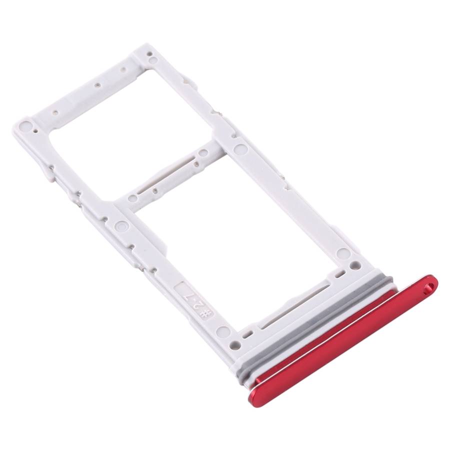 For Samsung Galaxy Note 10 Lite SM-N770 SIM Card Tray + SIM Card Tray / Micro SD Card Tray (Black)