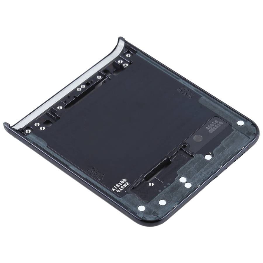 For Samsung Galaxy Z Flip 5G SM-F707 Lower Middle Frame Bezel Plate (Black)