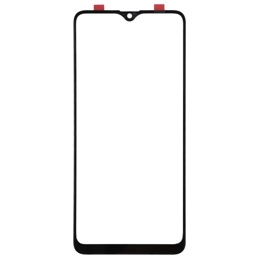 For Samsung Galaxy A20s 10pcs Front Screen Outer Glass Lens (Black)
