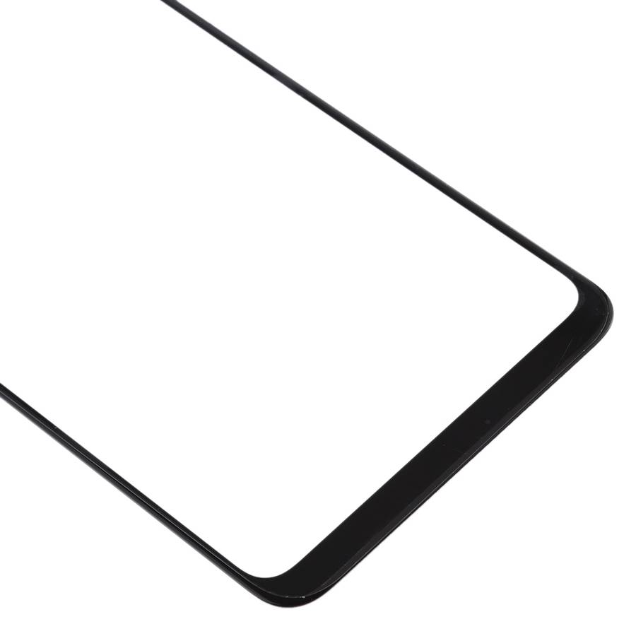 For Samsung Galaxy A20s 10pcs Front Screen Outer Glass Lens (Black)