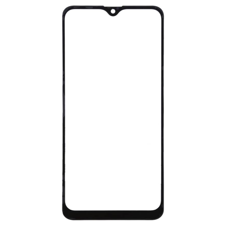 For Samsung Galaxy A10s 10pcs Front Screen Outer Glass Lens (Black)