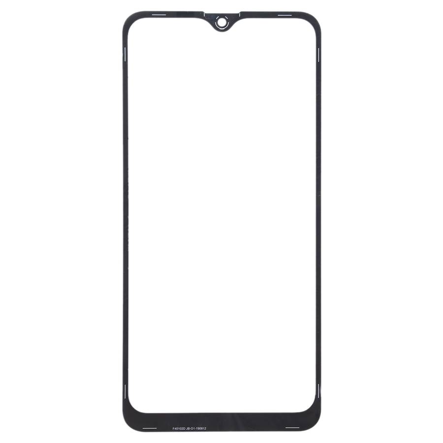 For Samsung Galaxy A10s 10pcs Front Screen Outer Glass Lens (Black)