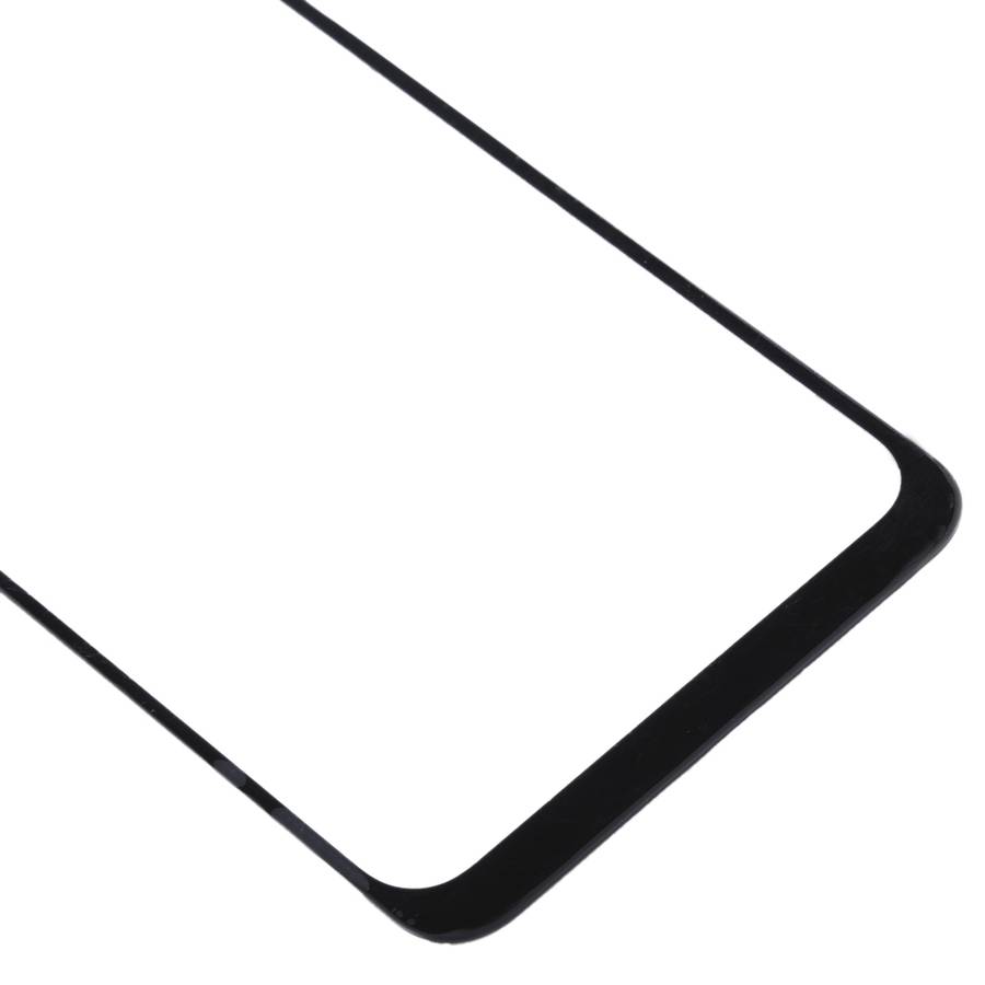 For Samsung Galaxy A10s 10pcs Front Screen Outer Glass Lens (Black)