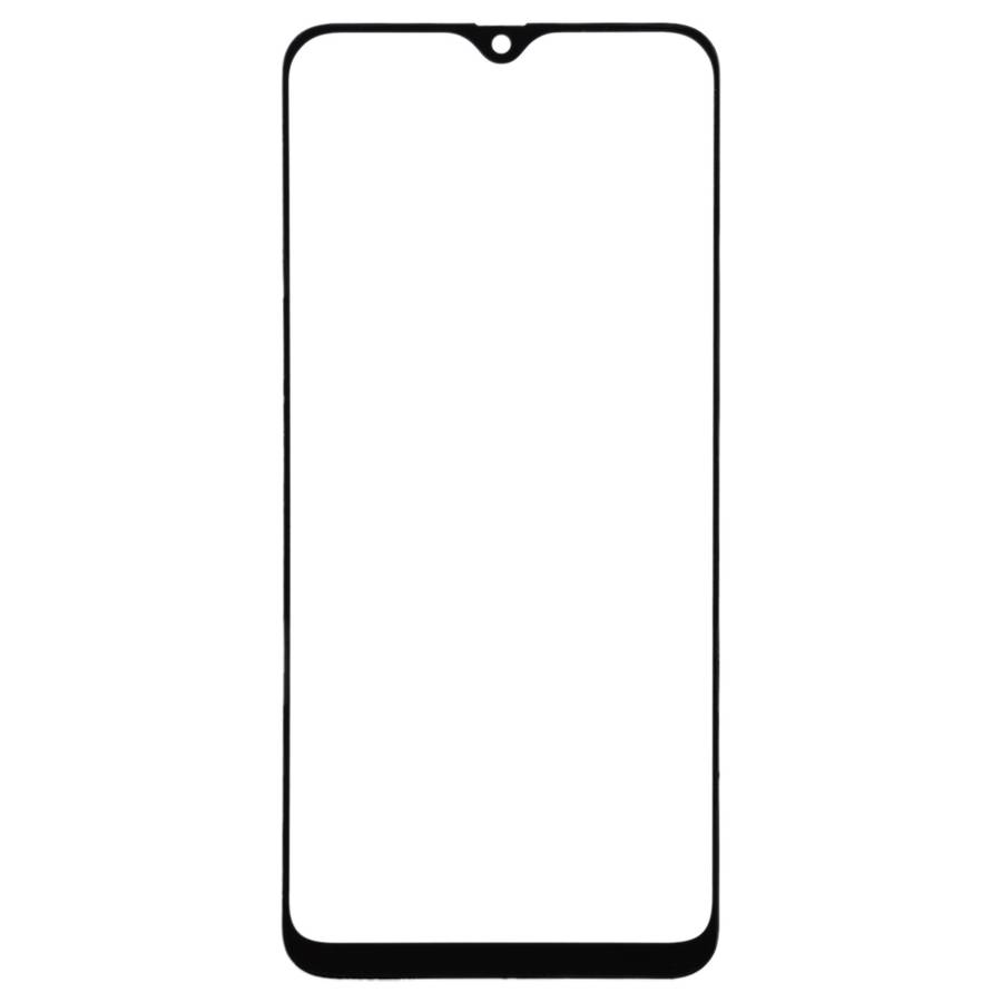 For Samsung Galaxy A40s 10pcs Front Screen Outer Glass Lens (Black)