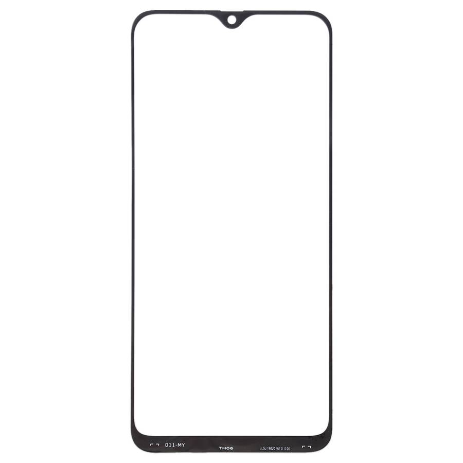 For Samsung Galaxy A40s 10pcs Front Screen Outer Glass Lens (Black)