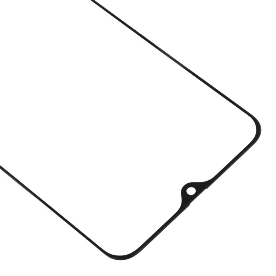 For Samsung Galaxy A40s 10pcs Front Screen Outer Glass Lens (Black)