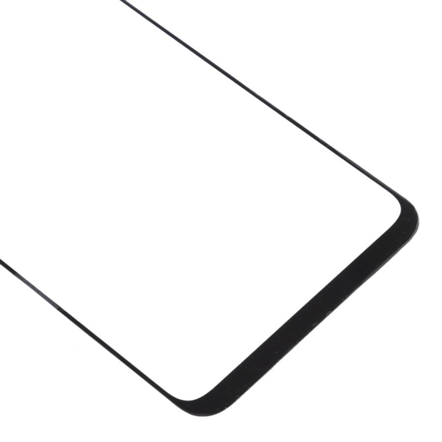 For Samsung Galaxy A40s 10pcs Front Screen Outer Glass Lens (Black)