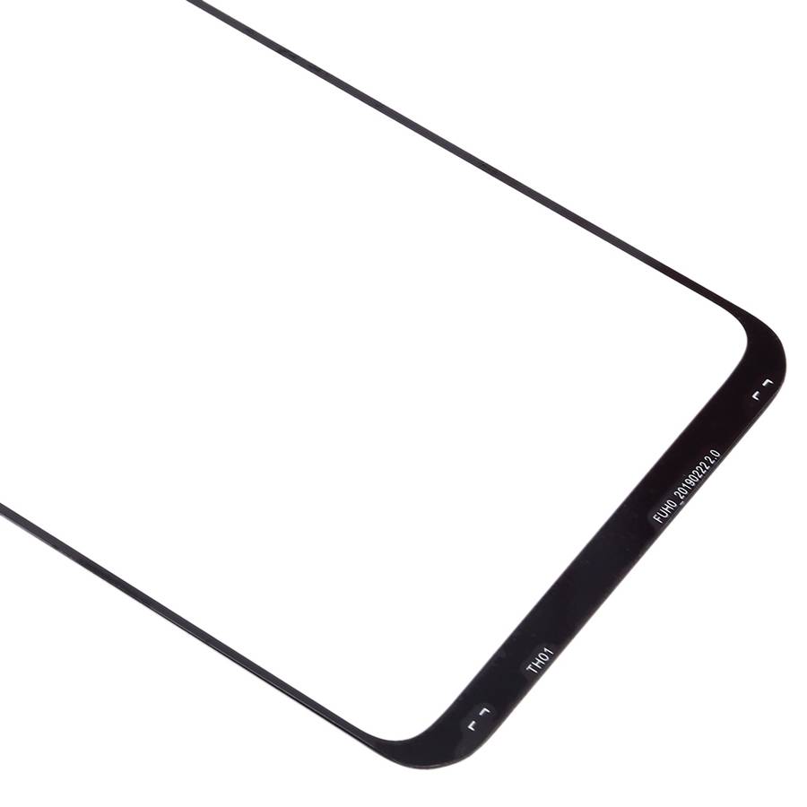 For Samsung Galaxy A20 10pcs Front Screen Outer Glass Lens (Black)