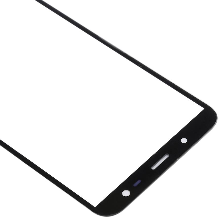 For Samsung Galaxy J6, J600F/DS, J600G/DS 10pcs Front Screen Outer Glass Lens (Black)