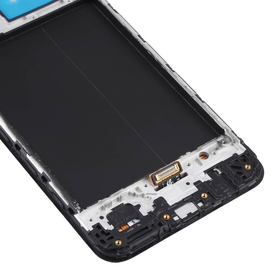 Original LCD Screen and Digitizer Full Assembly with Frame for Samsung Galaxy M30 SM-M305 (Black)