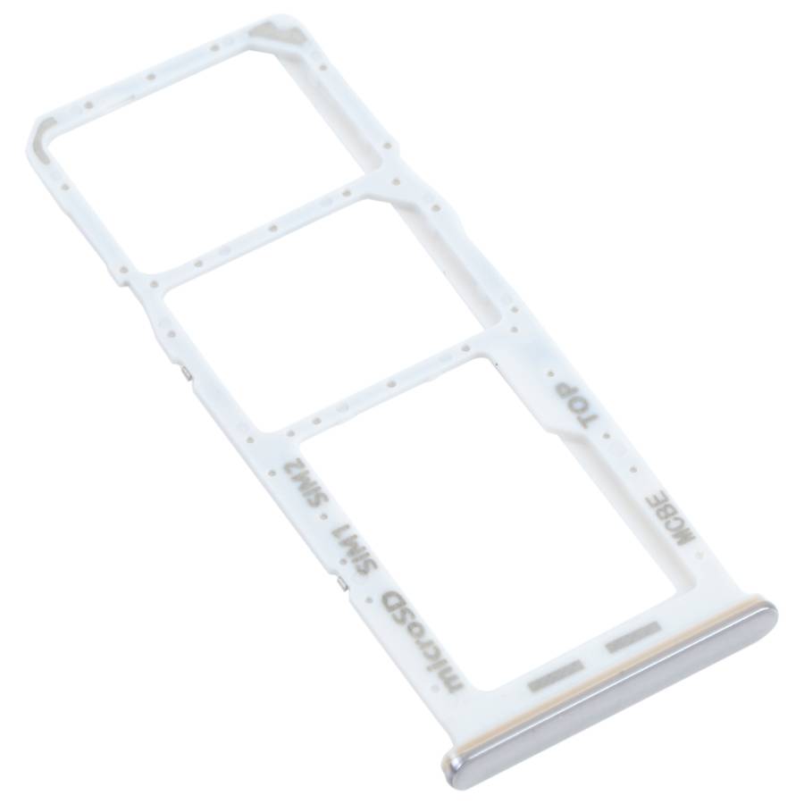 For Samsung Galaxy M32 SM-M325 SIM Card Tray + SIM Card Tray + Micro SD Card Tray (Black)