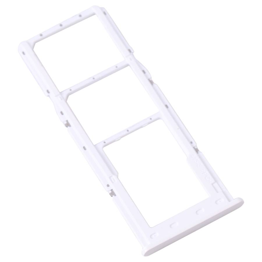 For Samsung Galaxy A13 SM-A135 Original SIM Card Tray + SIM Card Tray + Micro SD Card Tray (Black)