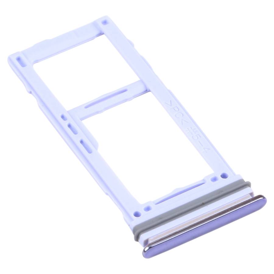 For Samsung Galaxy A72 SM-A725 SIM Card Tray + SIM Card Tray / Micro SD Card Tray (Black)