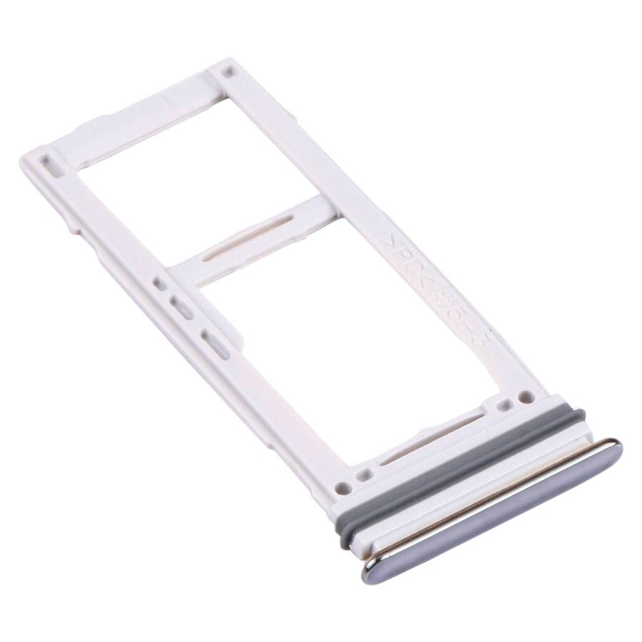 For Samsung Galaxy A72 SM-A725 SIM Card Tray + SIM Card Tray / Micro SD Card Tray (Black)
