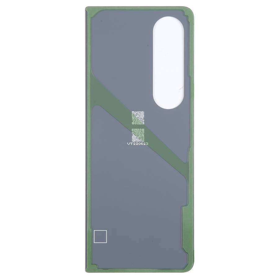 For Samsung Galaxy Z Fold4 SM-F936B Battery Back Cover with Camera Lens Frame(Beige)