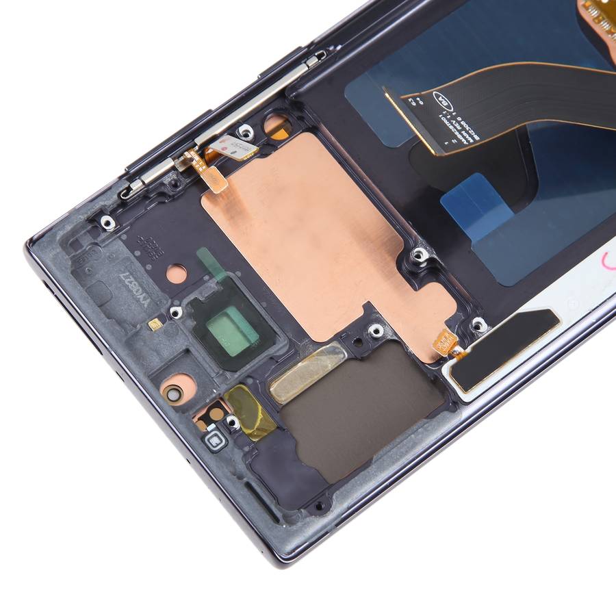 6.67 inch OLED LCD Screen For Samsung Galaxy Note10 SM-N970F Digitizer Full Assembly With Frame (Bla