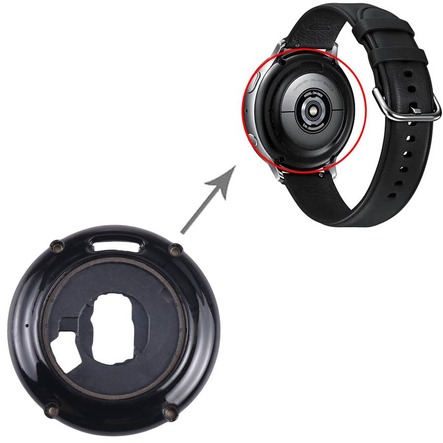 For Samsung Galaxy Watch Active2 40mm SM-R830 Original Rear Housing Cover (Black)